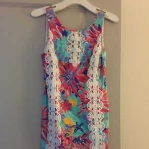 Lilly Pulitzer Shift Dress with Woven Details